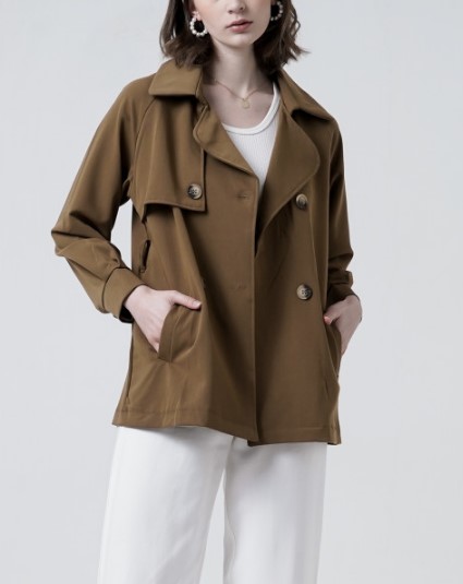 Boston Trench Coat Brown